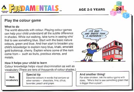 FUNdamentals activity card