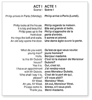 a page from the book